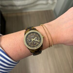 Tortoise Fossil Watch
